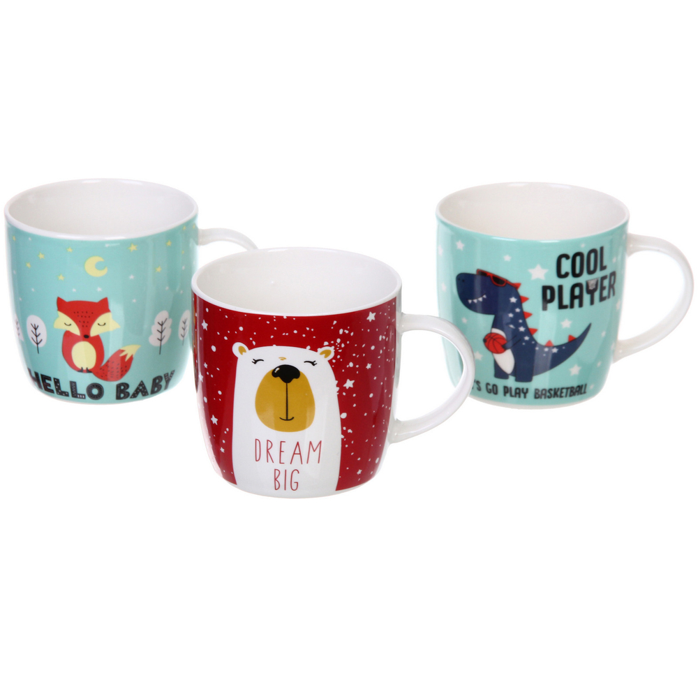 Кружка керамическая 320мл «Милые зверята»
