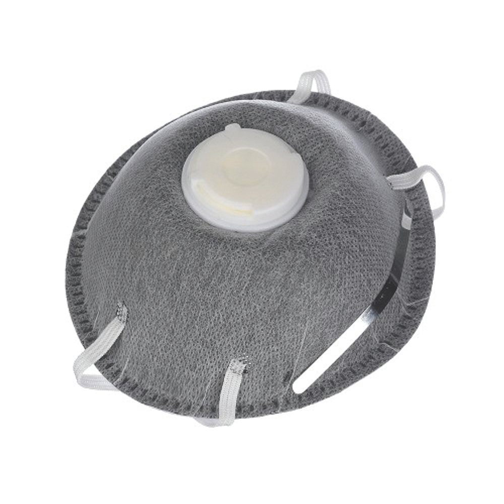 Респиратор с лепестковым клапаном, углевой фильтр, Vertex (20)