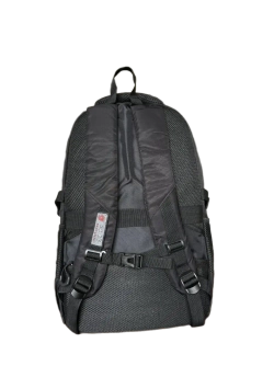 Рюкзак универсальный усиленный QOZA, черный, 17 л