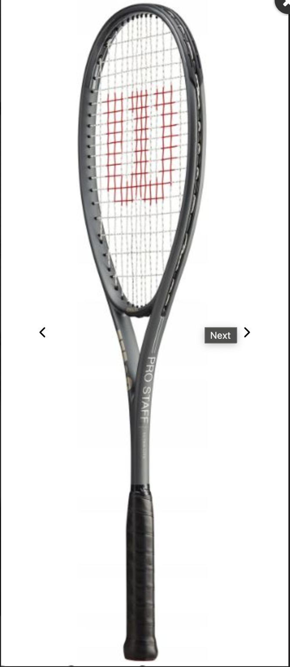 Wilson, PRO STAFF UL 2022, Squash Racket, Grey, ,