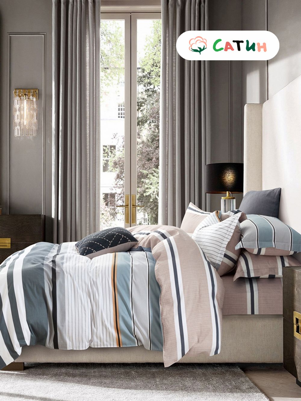 Пододеяльник Milky Garden "Alaska/Alaska (компаньон)" евро 200х215 см