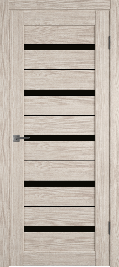 Дверь Atum Al 7 / Cappuccino / Black Gloss BM / Владимирские двери