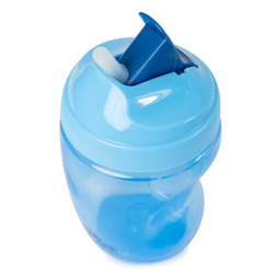 Поильник "Спортивный" 260 мл. ПОМА 1 шт. с 12 месяцев, голубой
