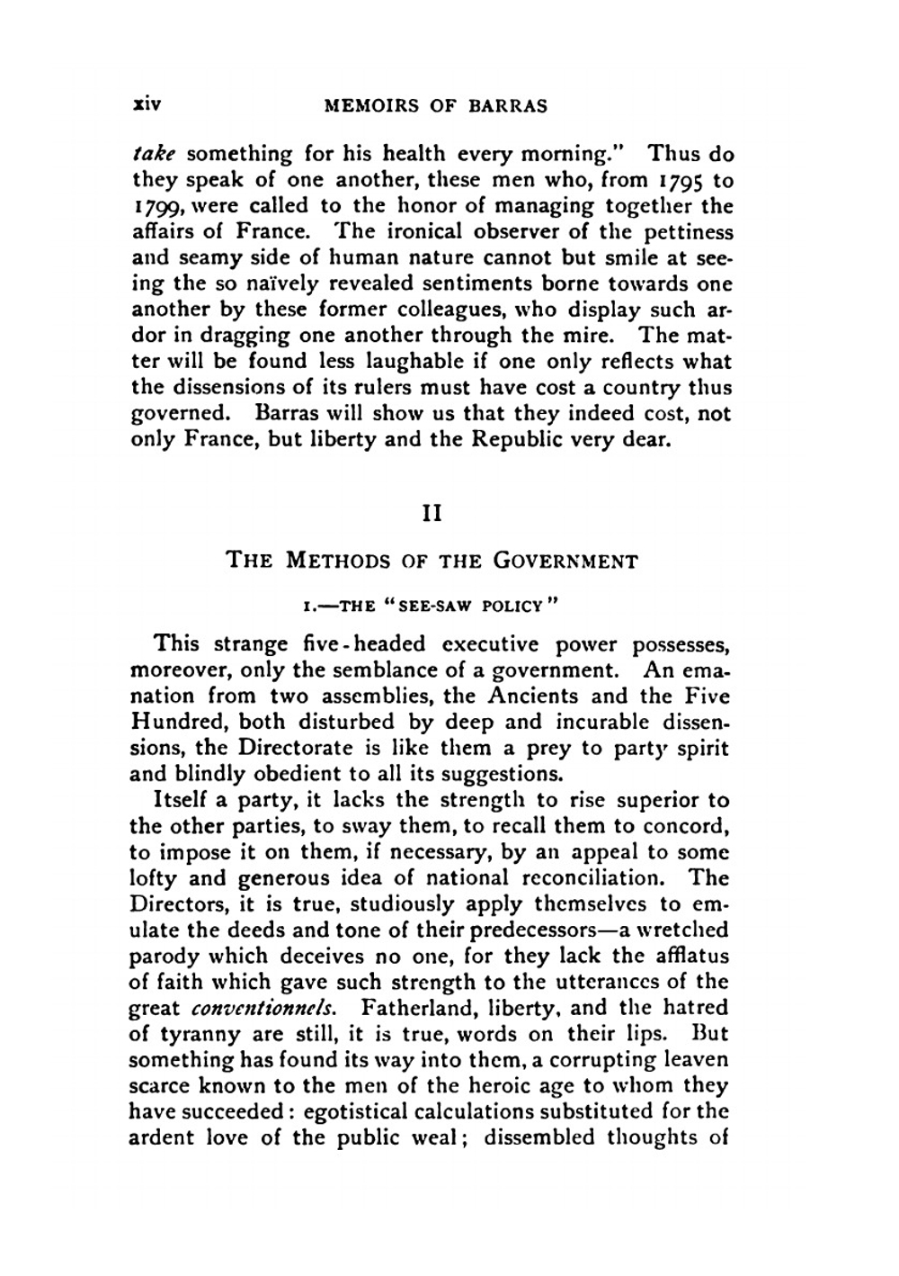 Memoirs of Barras Member of the Directorate. Volume 3 | Duruy George