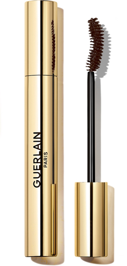 GUERLAIN Noir G - Тушь для ресниц: подкручивающая и увеличивающая объем оттенок 02 Brown, 6 g