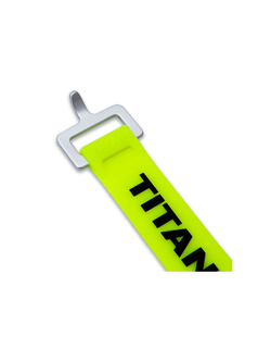 Ремень крепёжный TitanStraps Super Straps желтый L = 46 см (Dmax = 12,7 см, Dmin = 3,2 см)