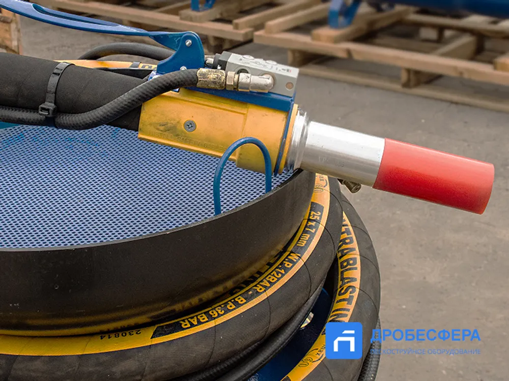 Пескоструйный аппарат АСО 100-02 с рукавом 40 метров