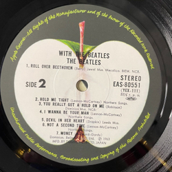 Винтажная виниловая пластинка LP With The Beatles (Japan 1976) (Obi) Little Child
