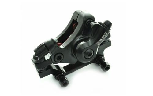 Калипер дискового тормоза механический SB-109, адаптер IS F160/R140, черный