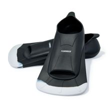 Ласты для бассейна TORRES F02, SWF022401BK, р.EU 34-36 (XXS), черно-серый