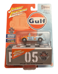 Johnny Lightning 1975 VW Super Beetle Convertible (Gulf) (2022)