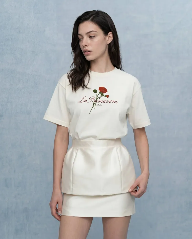 Футболка Аморе ПУДРА