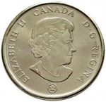 25 центов "Медаль за храбрость" 2006 год UNC