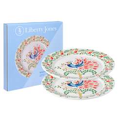 Набор тарелок fantail bird из коллекции birds of paradise в подарочной упаковке, D28 см, 2 шт.