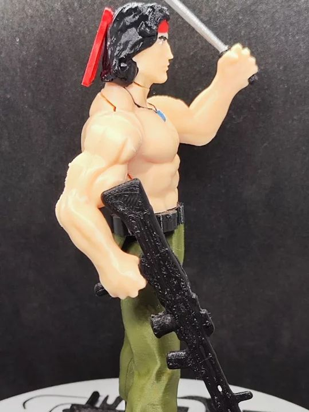 Подвижная фигурка "Джон Рэмбо" (Rambo) Легендарный герой боевиков. Подвижные плечи, таз и голова