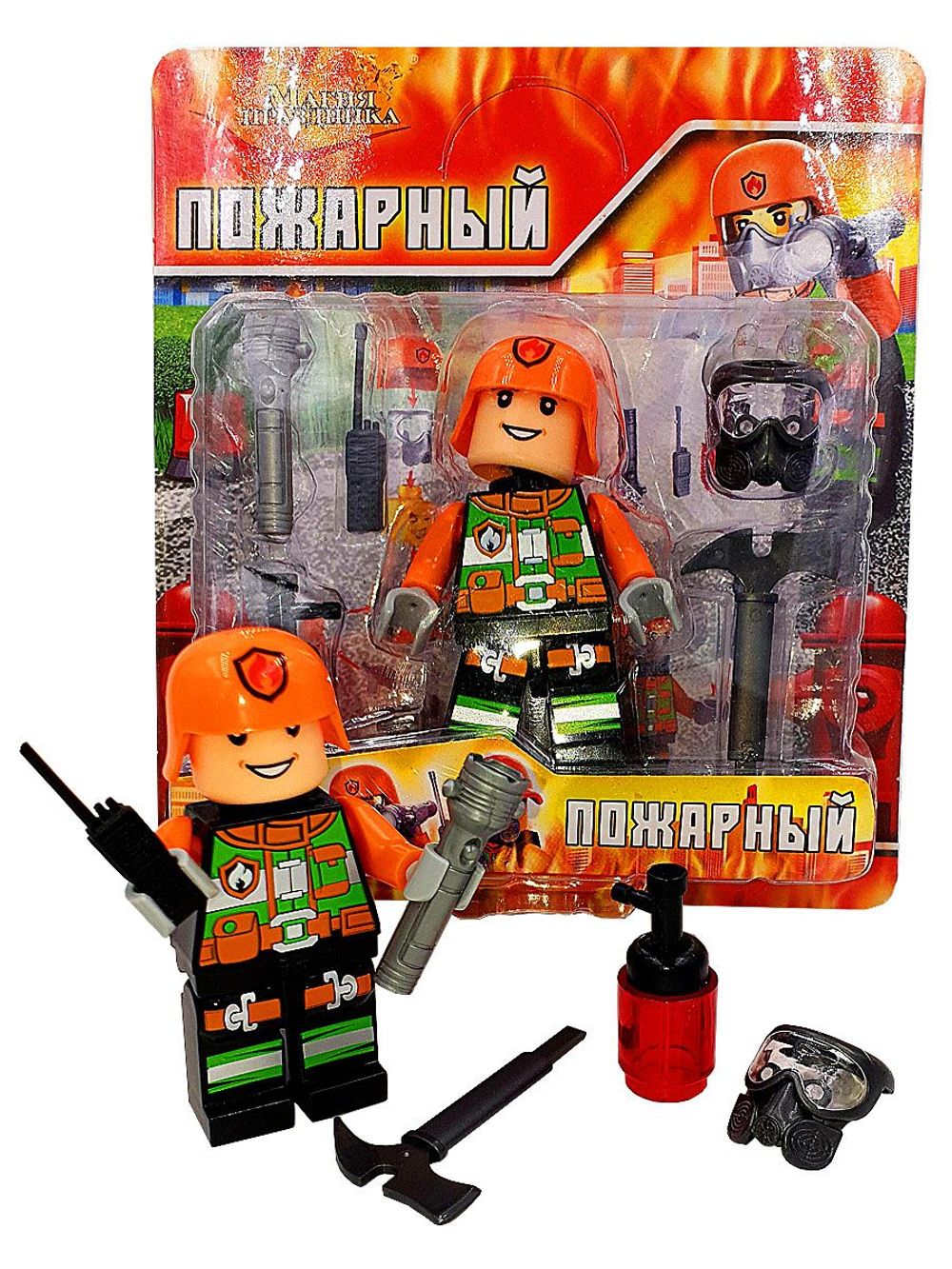 Игрушка-набор для конструирования "Пожарный"