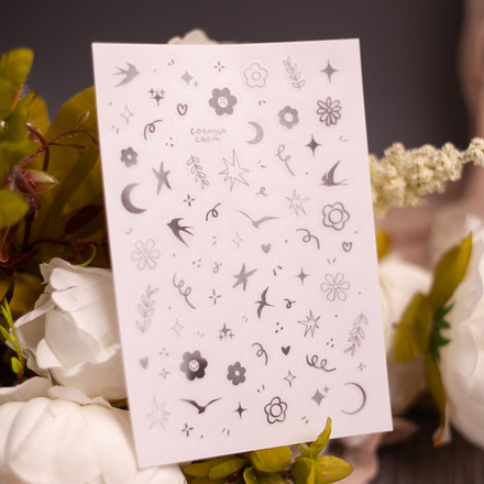 Стикерпак "Карандашиком чб" 🤎