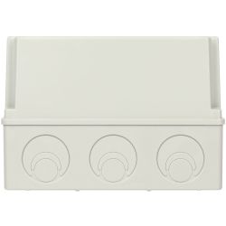 Распаячная коробка ЭРА KORv-240-195-165 ОП серая 240х195х165мм на винтах d25-3шт d32-2шт IP55