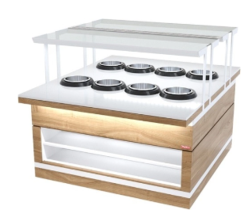 Мармит для первых блюд сдвоенный REFETTORIO ШС Filin RBN53HST-НН