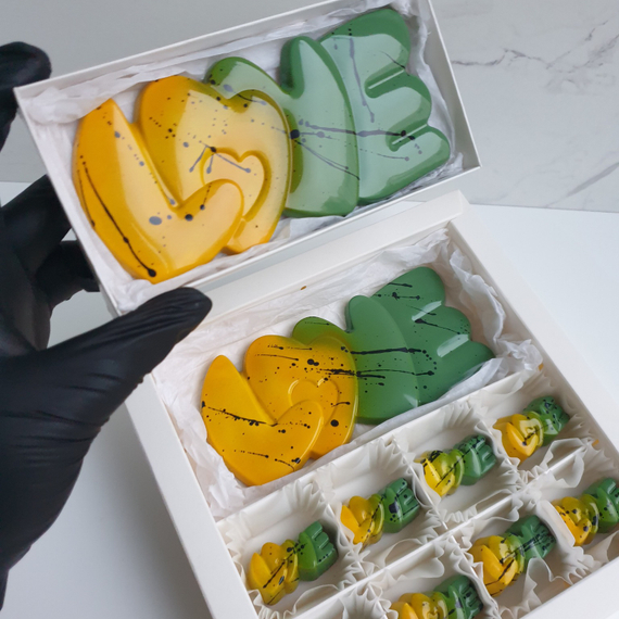 802 | Форма для шоколадных плиток &quot;Love&quot; (275*175 мм)