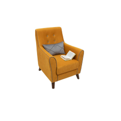 Кресло Френсис Желтое