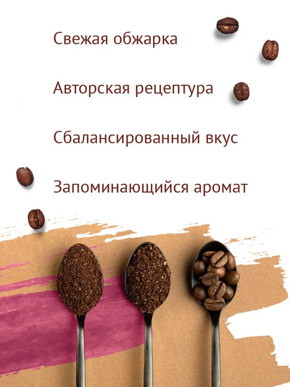 Кофе зерно, Живой Кофе, Виенна Кафе Карамель 800 гр.