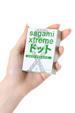 Презервативы Sagami Xtreme Type-E 3шт