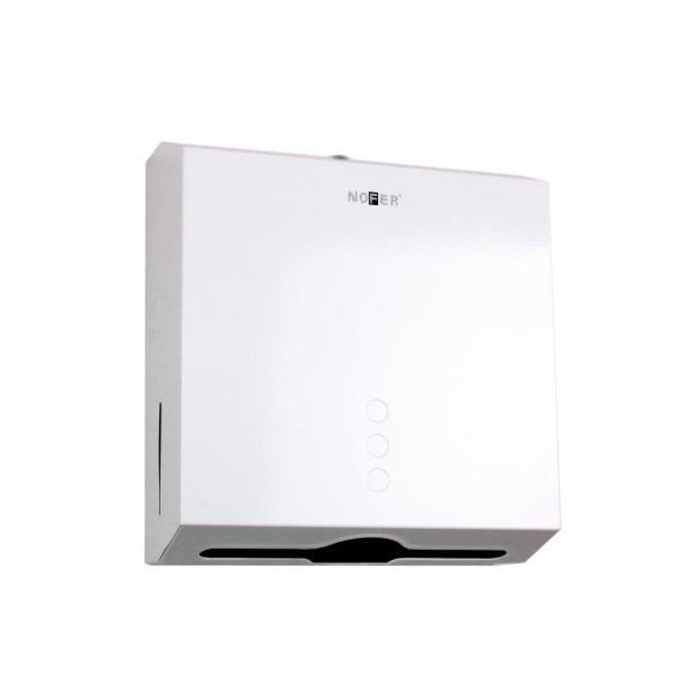 Диспенсер бумажных полотенец нерж. сталь TISSUE 04006.W белый