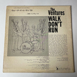 Винтажная виниловая пластинка LP The Ventures Walk Don't Run (Japan 1973) (No Obi) The Switch