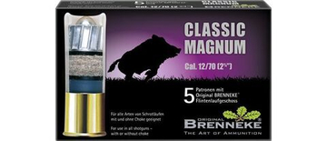 Патрон 12/70 Brenneke Classic Magnum, пуля 31,5 гр, коробка 5 шт.