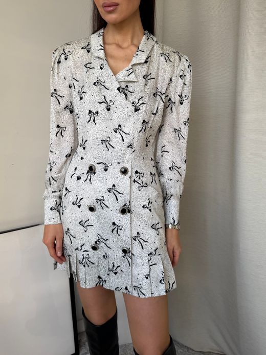 Шёлковое платье Alessandra Rich, М