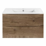 Тумба с раковиной Vincea Mia VMC-2MC800VO + VBS-13980 800 V.Oak