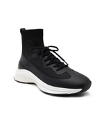 Кроссовки LUX FINESSE Hi Pull On Runner Karl Lagerfeld - черный(KL53141)