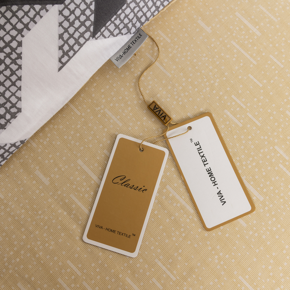 Комплект постельного белья Делюкс Сатин 100% хлопок на резинке LR435