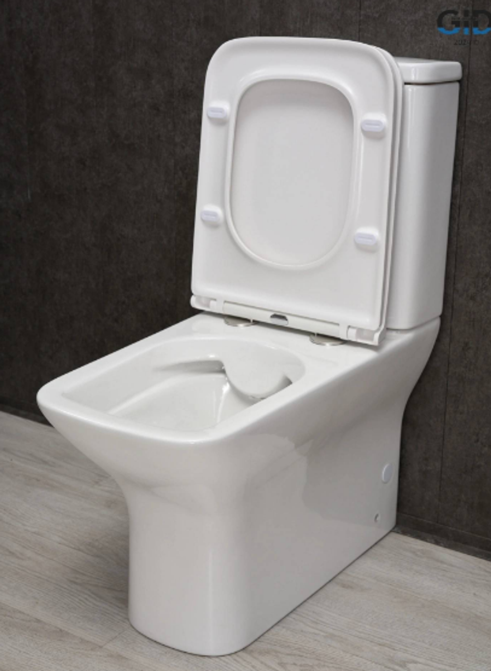 Унитаз напольный Gid Tn2125 62245Y белый 64.5x37x83