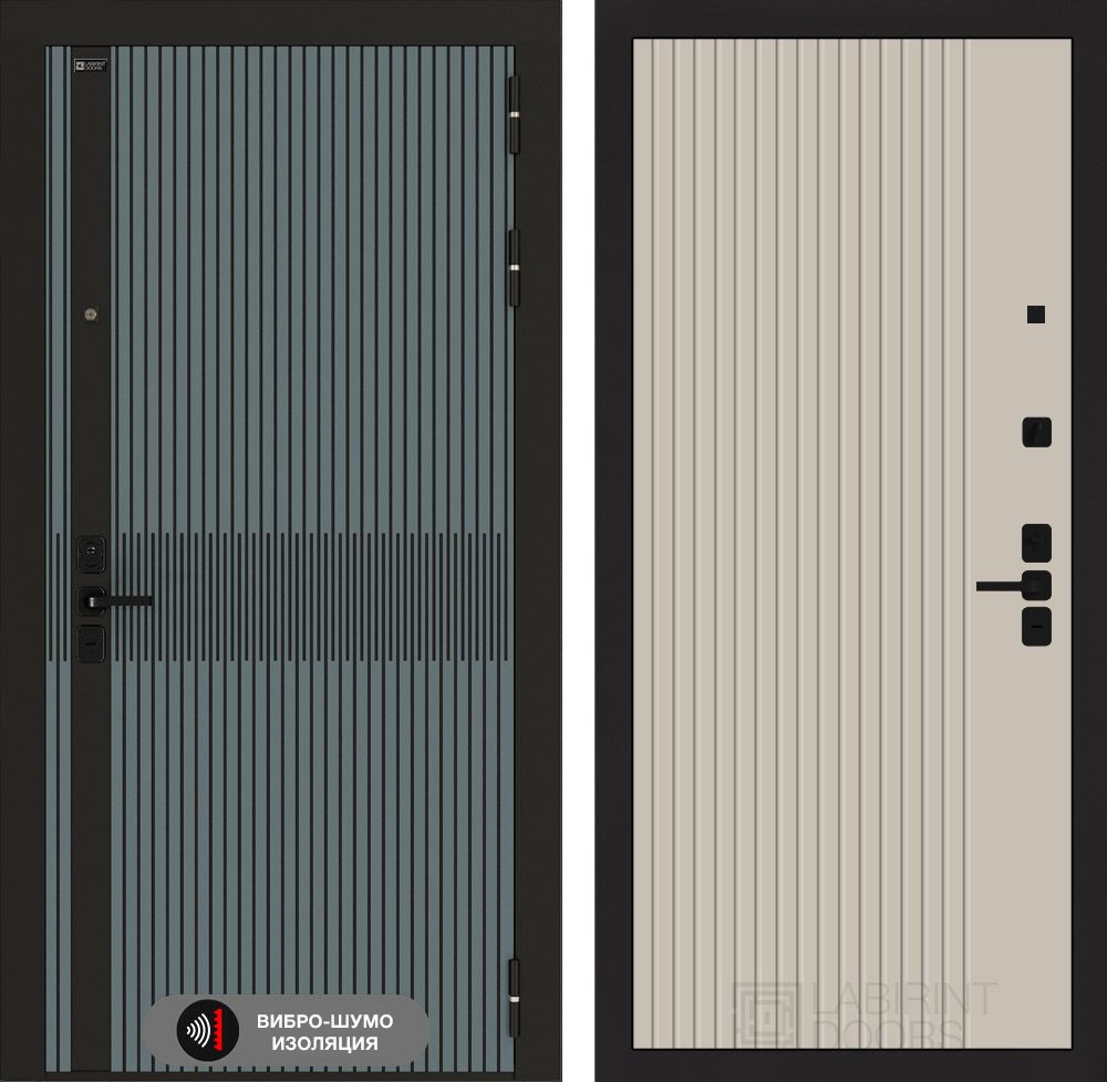 Входная дверь Лабиринт ИССИДА - 29 Капучино