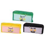 Пенал-косметичка Basir без наполнения, 20,5*9*4 см, серия "Животные в очках", с боковым карманом, ассорти