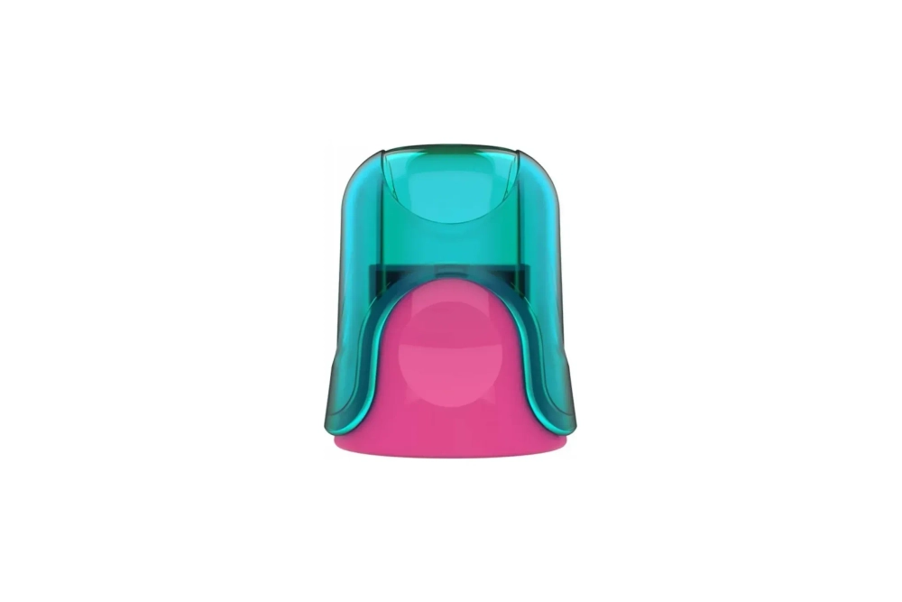 Точилка Deli U-touch 2 отв., цв. пластик с конт. ER01100