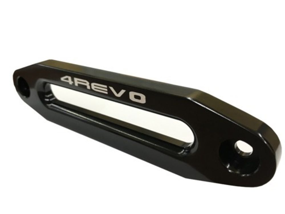 Клюз алюминиевый 4Revo (черный) для лебёдок 9000-12000 Lbs