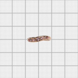 "Ваниль" кольцо в золотом покрытии из коллекции "Десерт" от Jenavi