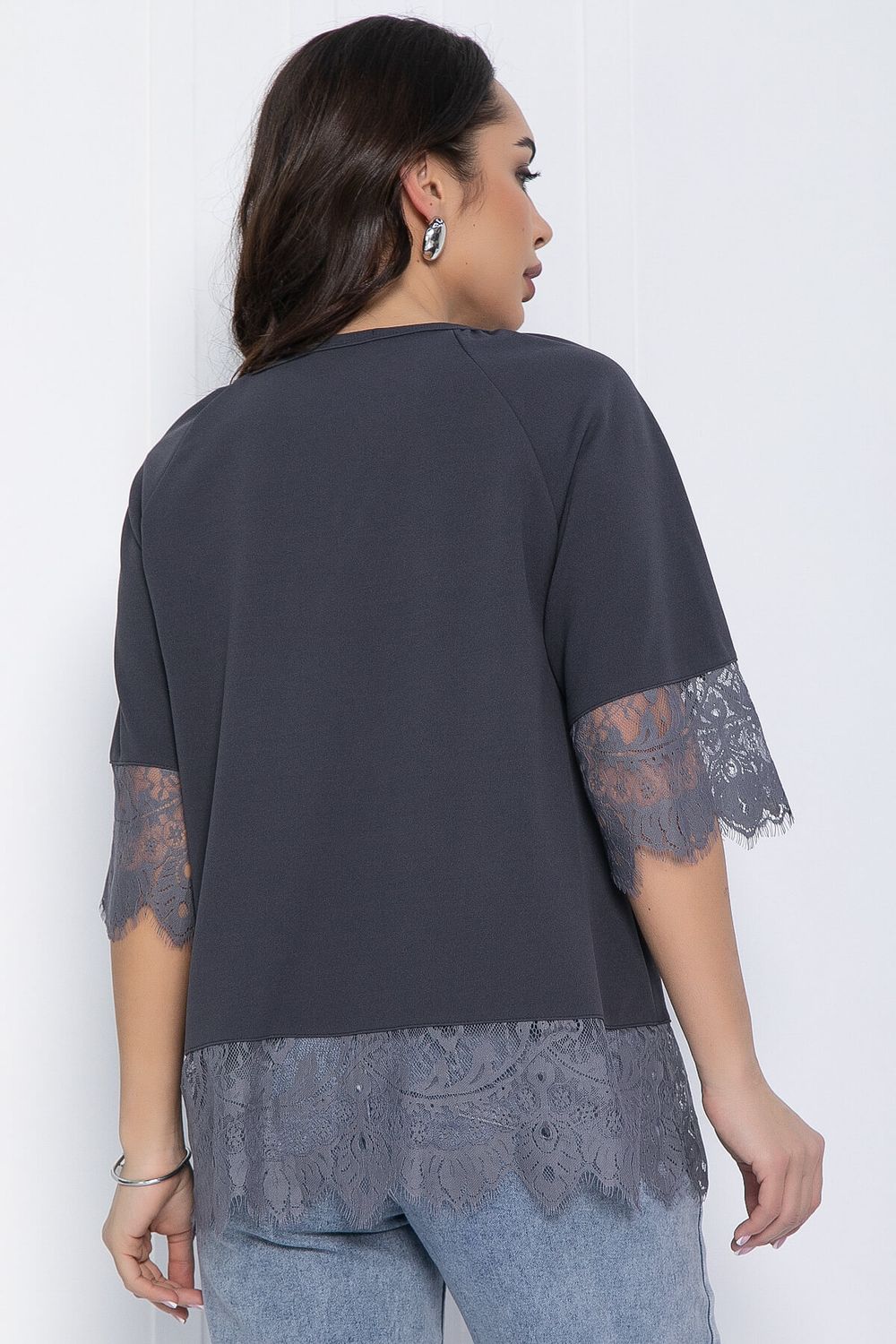 Блуза Дарси (серая) Б12624-29 LT Collection