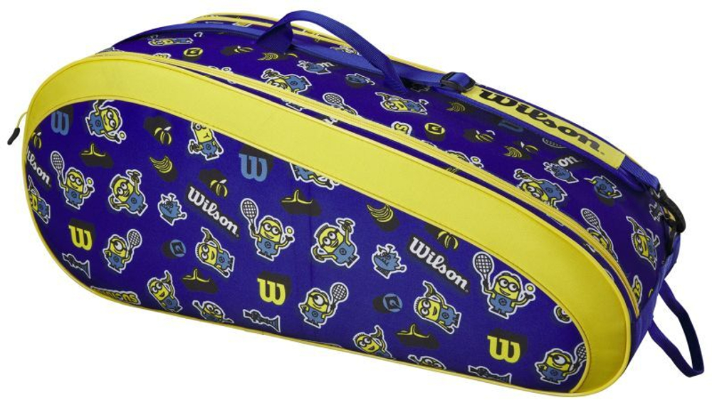 Теннисная сумка Wilson Minions V3.0 Team 6PK - Blue