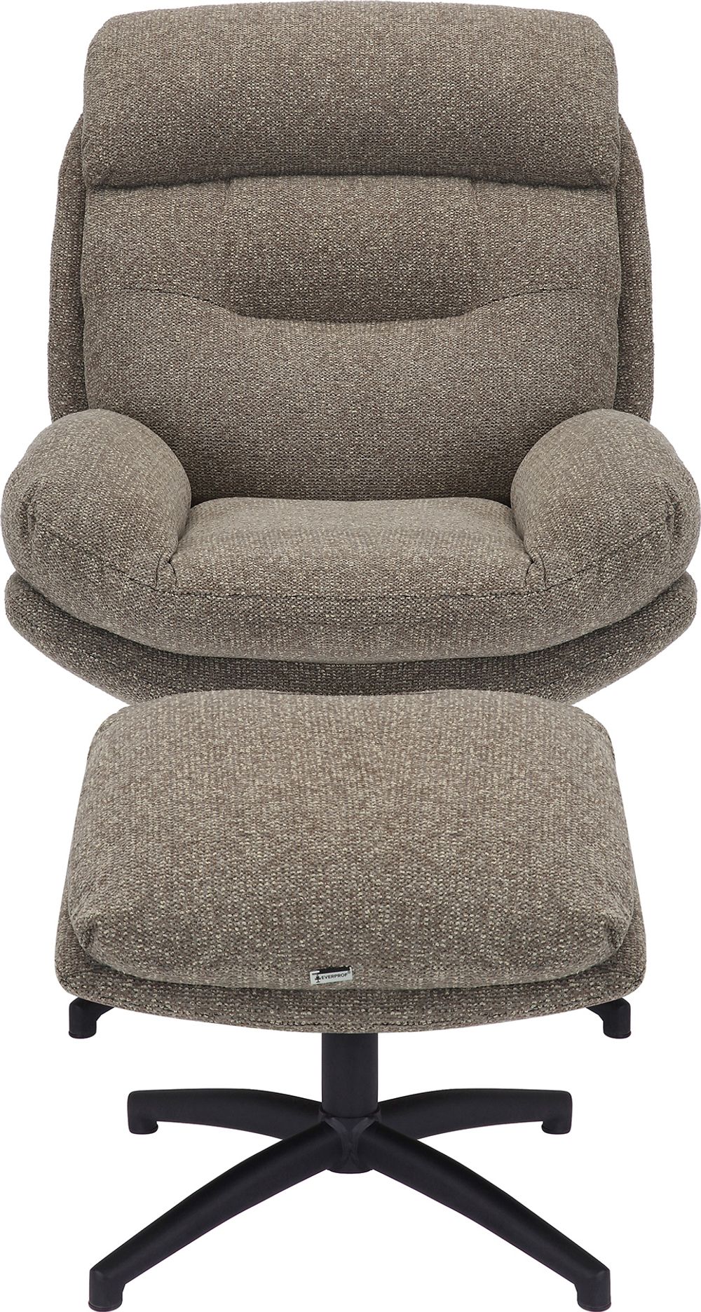 Кресло мягкое Everprof Kiwi Ткань Светло-коричневый