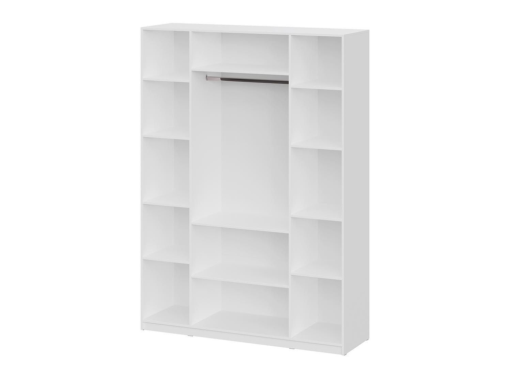 ШК 5 шкаф 1600 + полки 1 комплект / Белый