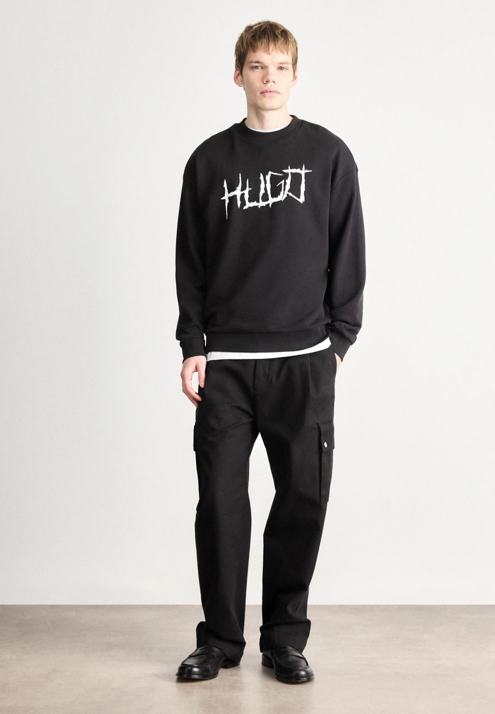 Свитшот Hugo NAMENEX - black