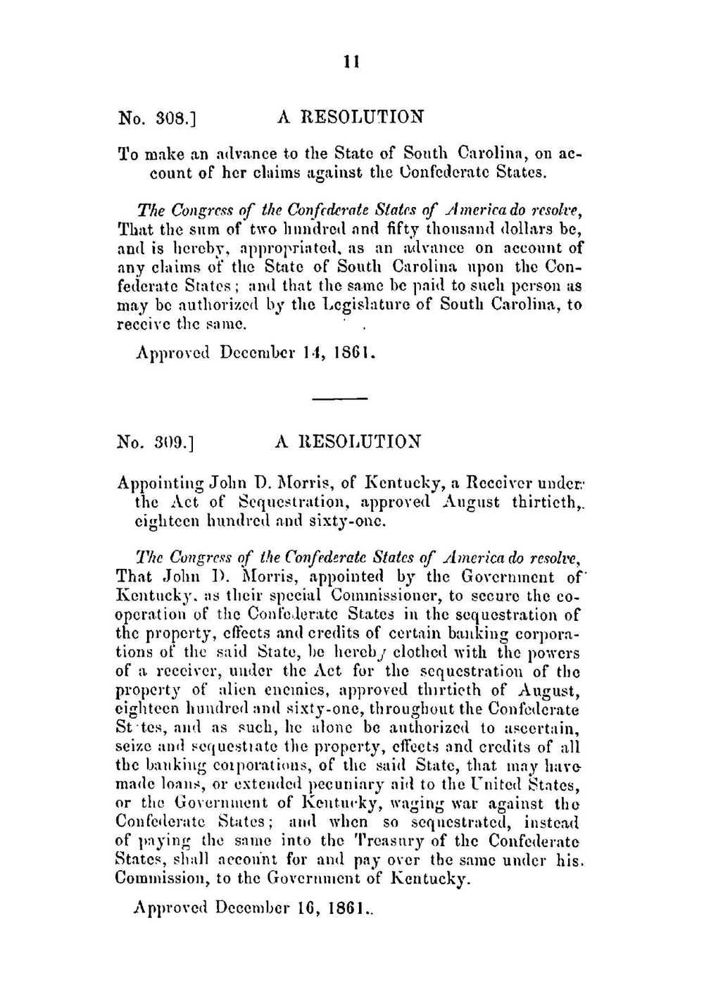 Acts and resolutions of the fourth session of the Provisional congress of the Confederate States, held at Richmond, Va | Сборник