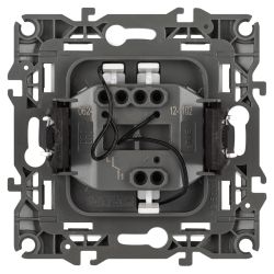Выключатель ЭРА Серия 12 12-1102-16 с подсветкой, 10АХ-250В, титан
