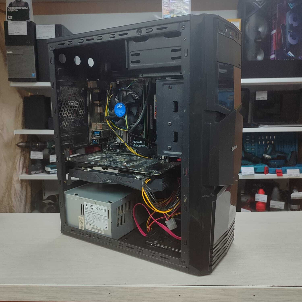 Системный блок i3-8100/16GB/RX560/500Gb/240Gb