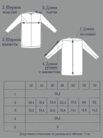 Блуза медицинская женская | Бл-1021/2б ART