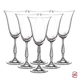 Набор фужеров для вина Crystalite Bohemia Fregata/Antik 350 мл (6 шт)